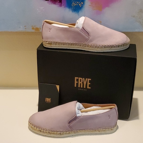 suede espadrille flats